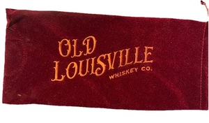 Old Louisville Whiskey Co Burgundy Bag  14”x5.5” - Picture 1 of 6