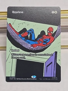 Reprieve (Borderless) 0005 - Marvel's Spider-Man MTG NM/M - Picture 1 of 3