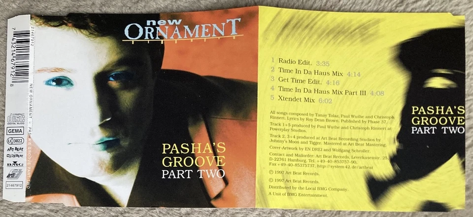 New Ornament ‎– Pasha's Groove Part 2 /  Maxi CD - Bild 1 von 1