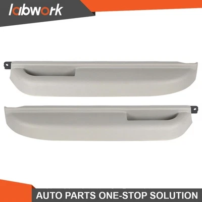 Labwork Front Left + Right Door Armrest Gray For 1990 -1994 Chevrolet GMC - Image 1 of 4