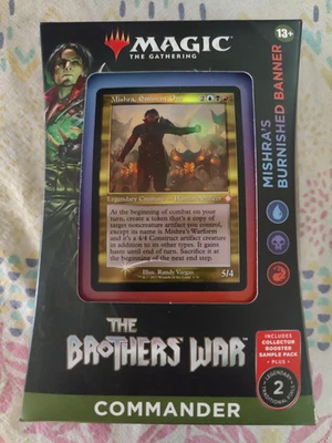MTG Mishra's Burnished Banner (Englisch) The Brothers' War - Commander Deck Neu - Bild 1 von 3