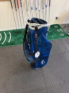 Brand New Callaway Par 3 HD Stand Golf Bag Waterproof Blue Sunday Funday Bag - Picture 1 of 5