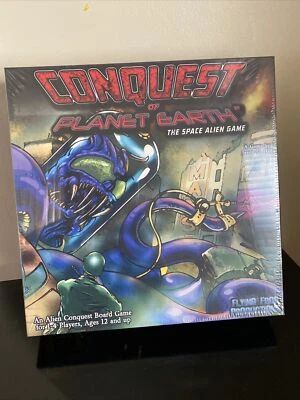 Conquest of Planet Earth: The Space Alien Game, New & Sealed - Image 1 of 2