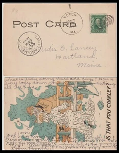 USA 1905 1c POST CARD (JF) - Picture 1 of 1