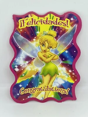 10 ct. Pack - Tinker Bell Party Invitations / 10 Invitaciones de Campanita Foto 1 de 2