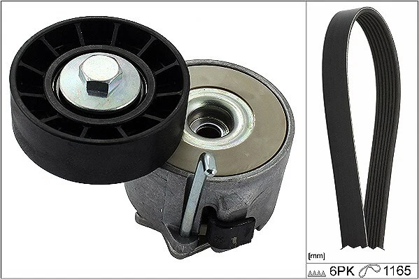 INA Keilrippenriemensatz  u.a. für CITROËN, FIAT, PEUGEOT - Bild 1 von 1