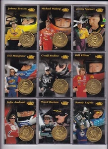 1997 Pinnacle COIN & CARD #14 Jimmy Spencer-You get COIN & CARD! ONE CARD ONLY - Picture 1 of 4