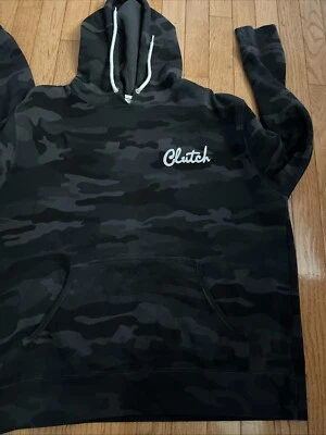 Clutch Independent Men’s Sz L Camo Hoodie - Image 1 of 3