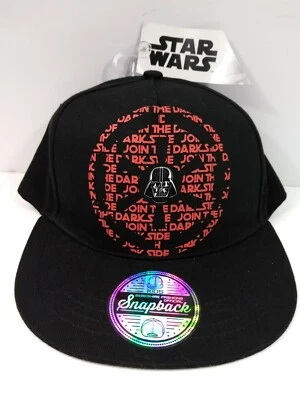 Gorra para niños Darth Vader Berkshire Fashions negra roja con licencia de Star Wars nueva con etiquetas Foto 1 de 4