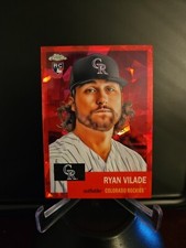 2022 Topps Chrome Plat. Anny. Ryan Vilade (RC) Red Atomic Refractor /100