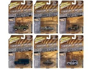 "MILITARY" 6 PC SET 2024 RELEASE 2 SET A BY JOHNNY LIGHTNING JLML011 A - Picture 1 of 9