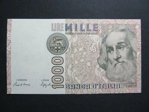 Italia Banconota 1982 1000 Lire MARCO POLO FDS Paper Money 17272 - Imagen 1 de 2