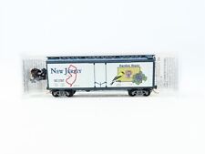 N Scale Micro-Trains MTL 21382 NJ New Jersey State 40' Plug Door Box Car #1787
