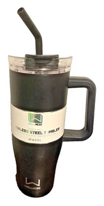 40oz Wellness Double Wall Vacuum Insulated Tumbler Stainless Steel- NEW - Picture 1 of 5