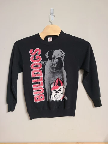 Vintage Georgia Bulldogs Sweatshirt Shirt Pullover UGA Football Men’s Large Cover