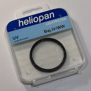 Heliopan Bay 4 UV Haze Filter for Rollei Rolleiflex 4.0 FW FT TLR Camera - Picture 1 of 2