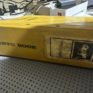 KOMATSU WA250-3 WHEEL LOADER PARTS MANUAL BOOK CATALOG OEM ORIGINAL - Imagen 1 de 3