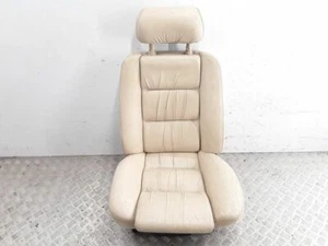 Maserati 228 Biturbo 1990 2.8 Benzina Rhd Anteriore Sinistro Passeggero Beige Sedile Pelle - Foto 1 di 11