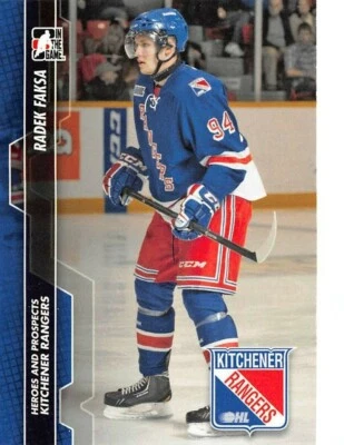2013-14 ITG Heroes and Prospects #11 Radek Faksa OHL - Image 1 of 2