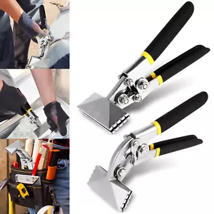 Sheet Metal Bender 3inch Alloy Steel Sheet Metal Hand Seamer Straight Jaw~··∫ - Picture 1 of 13
