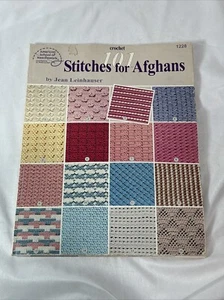 101 Stitches for Afghans - Paperback By Jean Leinhauser - Picture 1 of 6
