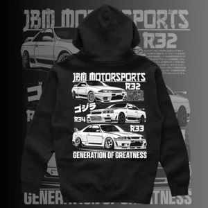 JDM | Generations of Greatness| Gtr | Heavyweight Hoodie - Picture 1 of 3