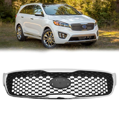 Parachoques delantero cromado para Kia Sorento L LX 2016 2017 2018 KI1200181 CAPA Foto 1 de 4