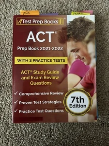 ACT Prep Book 2021 - 2022 - Picture 1 of 3