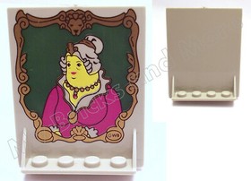 Lego Harry Potter Fat Lady Plate from Set 4709 Hogwarts Castle 100% Real!!