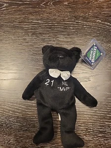 Salvino’s Bammers Sammy Sosa #21 NL MVP Bear 1998 w/ Tags 8” Black! - Picture 1 of 3