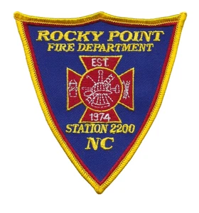Rocky Point (Pender Co.) NC North Carolina Fire Dept. Station 2200 Patch - NEU! - Bild 1 von 1