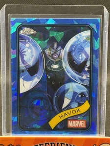 2025 Topps Chrome Marvel Sapphire Havok #19 - Bild 1 von 2