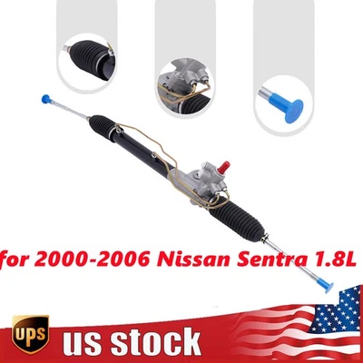 For 2000-2002 2003 2004 2005 2006 Nissan Sentra 1.8L Power Steering Rack Pinion - Image 1 of 4