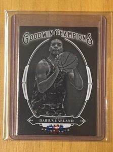DARIUS GARLAND ✨ROOKIE✨ CARD "RARE"⚡️(BLACK & WHITE VARIANT) 2020 UD - Picture 1 of 2