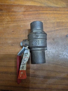 Proline 1 Pc. 1 Inch Sweat Ball Valve, Lead Free Brass 600 PSI-Water, Oil, Gas - Bild 1 von 4