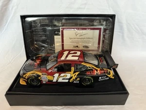 RYAN NEWMAN 2008 ELITE AUTOGRAPHED #12 KODAK MUMMY 3 DODGE CHARGER 1:24 - Picture 1 of 5