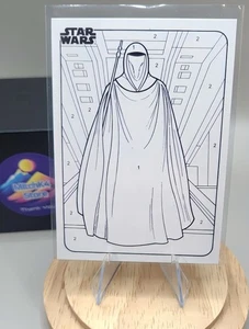 2025 Topps Star Wars Chrome Imperial Royal Guard #CP-6 By The Numbers - Picture 1 of 2