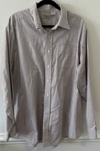 LL Bean Shirt Mens XL Plaid Long Sleeve Button Cotton 0MT78 Outdoor - Picture 1 of 4