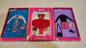 Lot Of 3 BARBIE FASHION AVENUE. FLOWER POWER , Party , Happy New Year 1998 1999 - Picture 1 of 10