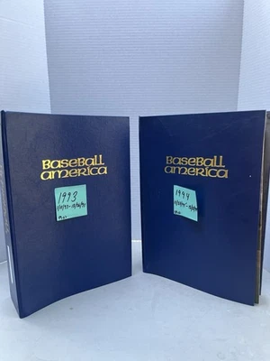 1993 - 1994 年美国棒球杂志 2 件装;美国职棒大联盟;43 件装,约翰逊,邦德 — 第 1/4 张图片
