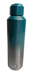 Starbucks Tapa Joya Acero Inoxidable 20oz Brillo Plata Teal Ombré - Imagen 1 de 10