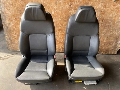 JUEGO ASIENTOS DELANTEROS IZQUIERDO Y DERECHO BMW 528I 535I F10 11-13 OEM NEGRO Foto 1 de 4