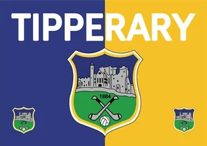 BANDERA/CRESTA PÓSTER CO. TIPPERARY (TIOBRAID ARANN) A4 - Tamaño 8,27 x 11,69 pulgadas - Imagen 1 de 1