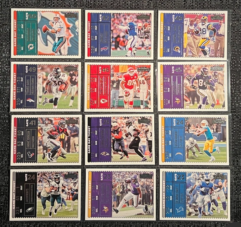 2022 Panini Contenders Game Day Ticket Insert Complete Your Set You Pick Card - Image 1 of 1