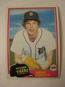 Tarjeta de béisbol 1981 Topps #150 Mark Fidrych (CS-26) - Imagen 1 de 2