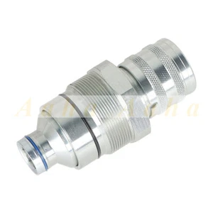 Female Flat Face Quick Coupler fits Bobcat Loaders 753 763 773 863 864 883 - Picture 1 of 5