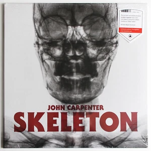 JOHN CARPENTER Skeleton 12" Single 2020 Sacred Bones LTD ED 500 Hemoglobin Vinyl - Picture 1 of 4