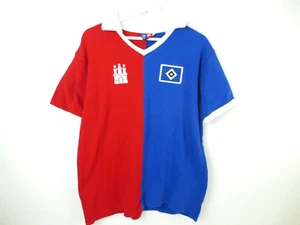 Camiseta de fútbol vintage Hamburger Van Der Vaart para hombre XL 2 tonos rara #11 Fubol - Imagen 1 de 5