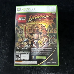 Microsoft XBOX 360 Lego Indiana Jones/Kung Fu Panda Complete CIB Tested SEE PICS - Picture 1 of 5