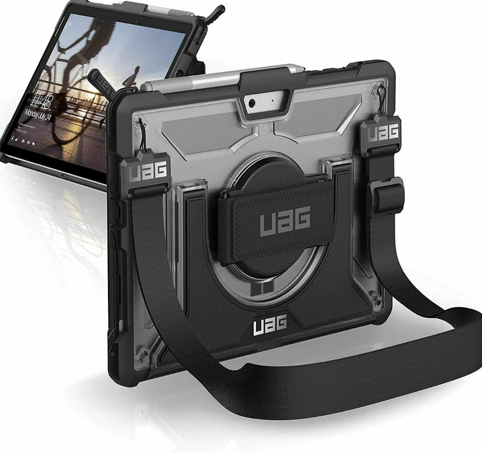 UAG Plasma Microsoft Surface Go Protective Case Hand Shoulder Straps Shock-Proof - Image 1 of 4